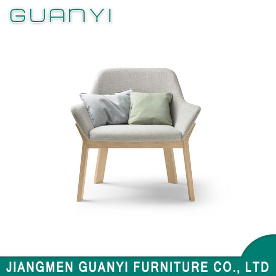 2019 New Wooden Simply Hotel Furntiure Leisure Armchair