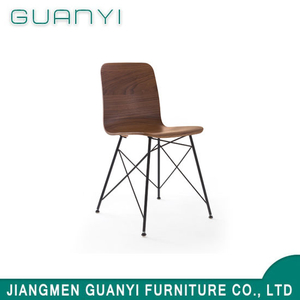 Simple Design Dining Chair with Metal Leg