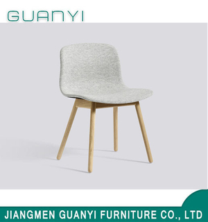 Hot Morden Design Farbic Furniture Wooden Leg Chair