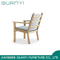 Simply High Back Seat Solid Ash Wood Base Armchair