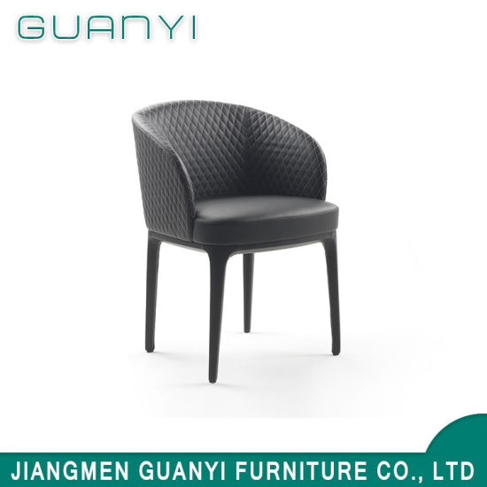 Medieval Style PU Leather Home Armchair Restaurant Chair