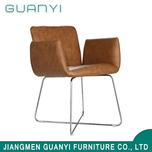 Modern Stainless Steel Legs Furniture Dining Room Chair Luxury