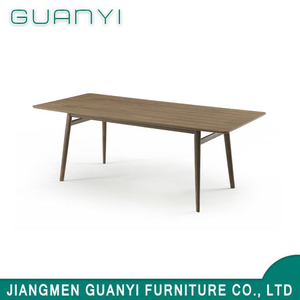 2018 Modern Solid Wood Restaurant Office Furniture Dining Room Table