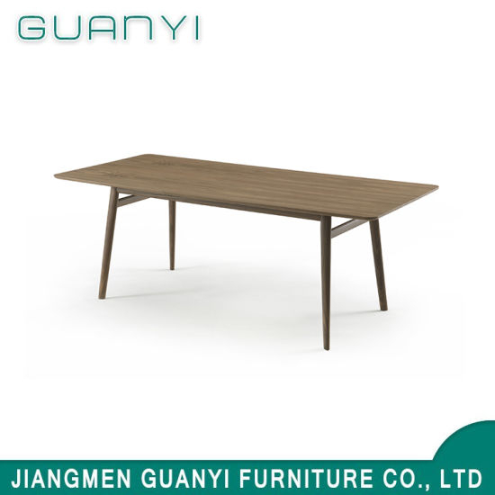 2018 Modern Solid Wood Restaurant Office Furniture Dining Room Table