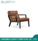 2019 Fashion Design Solid Wooden High Density Armchair