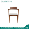 Factory Hot Sale Fabric Solid Wood Dining Chair