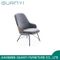 New Product Cheap Metal Leg Restaurant Armchair Hotel Leisure Chair