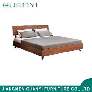 New Modern King Double Sponge Ameican Wooden Bed Luxury Designs Furniture
