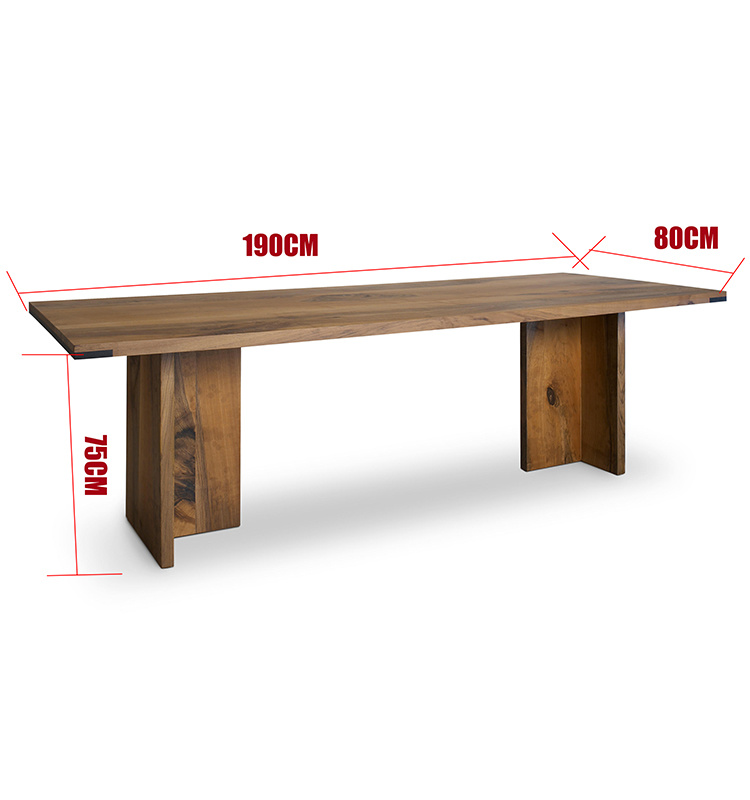 2019 Fashion Solid Wood Office Furniture Restaurant Table