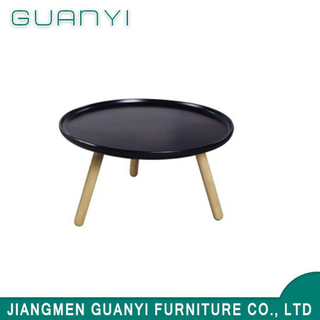 2019 Modern Wooden Round Living Room Furniture Coffee Table