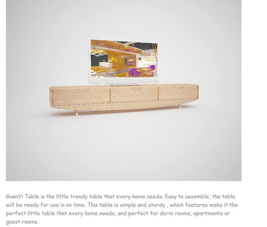 China Supplier Brown and American Wood Elegant Wooden TV Stands