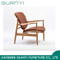 2018 New Style Soliod Ash Wood with Fabric Armchair