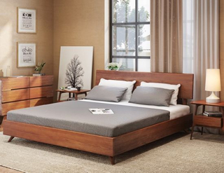 Modern Home Bedroom Furniture Single / Double Bed