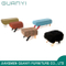 2018 Modern New Colorful Wooden Leg Fabric Living Furniture Ottoman
