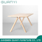 2018 Modern Solid Ash Wood Retabgle Restaurant Furniture Dining Table