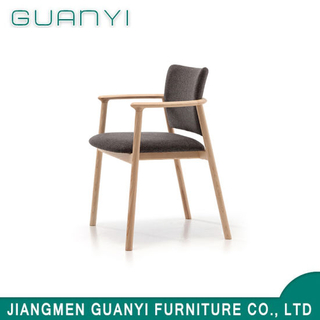 Solid Wood Frame with Fabric Seat Armchair Living Hotel Furniture