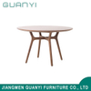 Modern Round Solid Wood Restaurant Office Furniture Dining Table for Sale