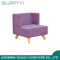 2019 Modern Comfortable Leisure Wooden Furniture Bedroom Sofa