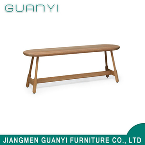 Modern Style Soild Wood Furniture Restaurant Long Benches Chair