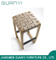 Fashion Square Wooden Furniture Kid Living Room Stool