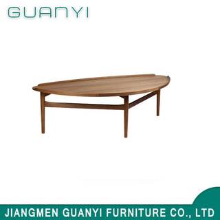 2019 New Product Smodern Round Wooden Furniture Living Room Coffee Table