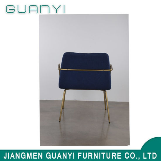 Commercial Golden Living Room Metal Furniture Chair
