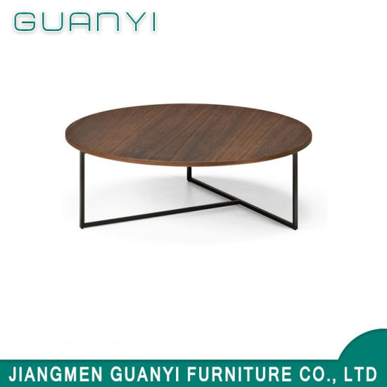 2019 Modern Round Wooden Furniture Cafa Restaurant Table