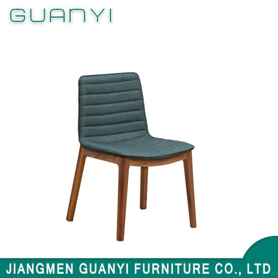 Modern Stable Wooden Fabric Hotel Chair Dining Room Chair
