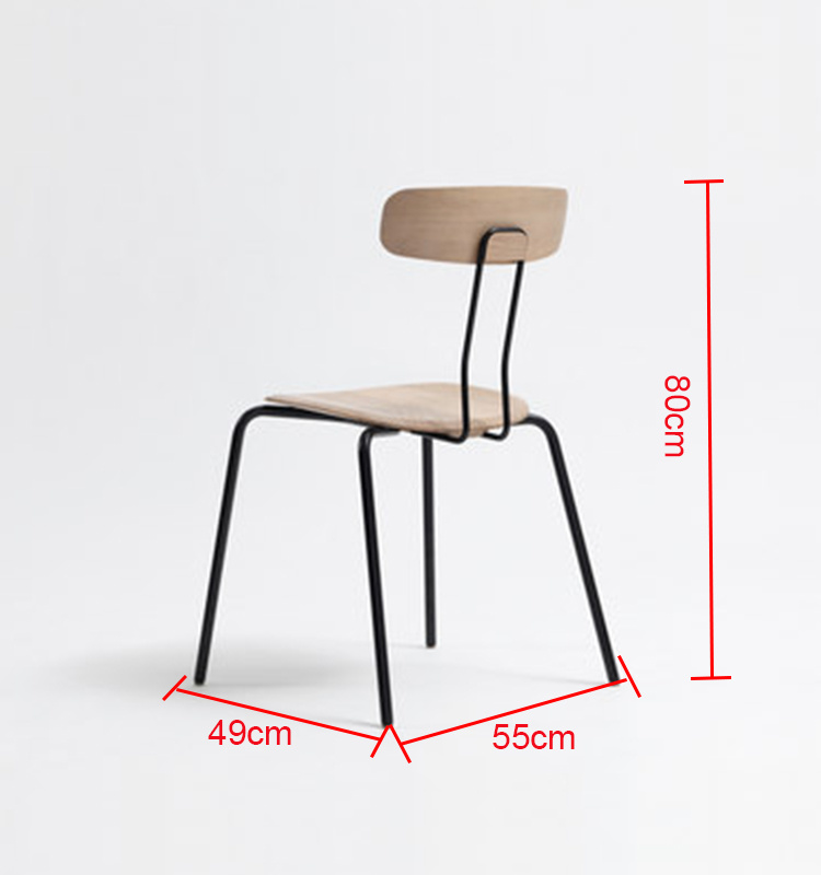 2019 Modern Wooden Furniture Metal Restaurant Chair
