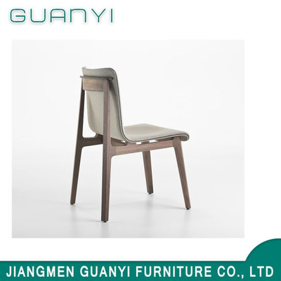 Factory Modern Fabric Solid Wood Dining Chair