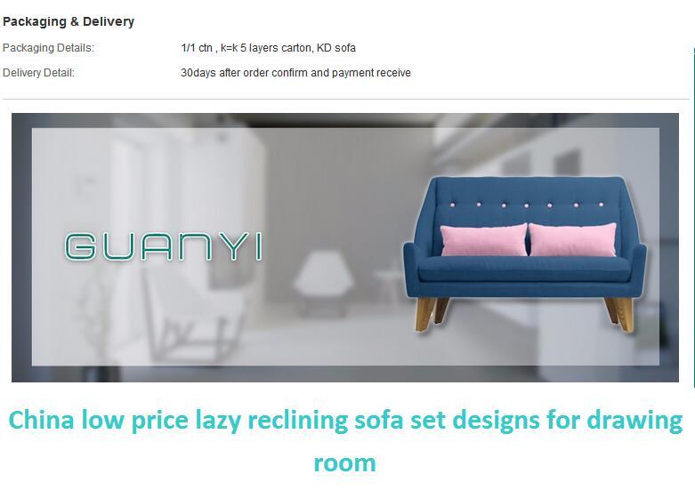 Cheap Modern Living Room Leather Sofa Furniture