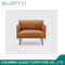 Hot Sale Fashion Modern Home Furniture PU Cover Single Seat Sofa for Living Room