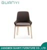 Fashion Simply Solid Wood Frame Fabric Back Hotel Leisure Chair