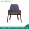 Wooden High Back Upholstered Dining Chair Luxury Modern Made in China