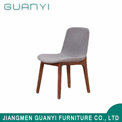 New French Design PU Wood Leg Dining Chair for Sale