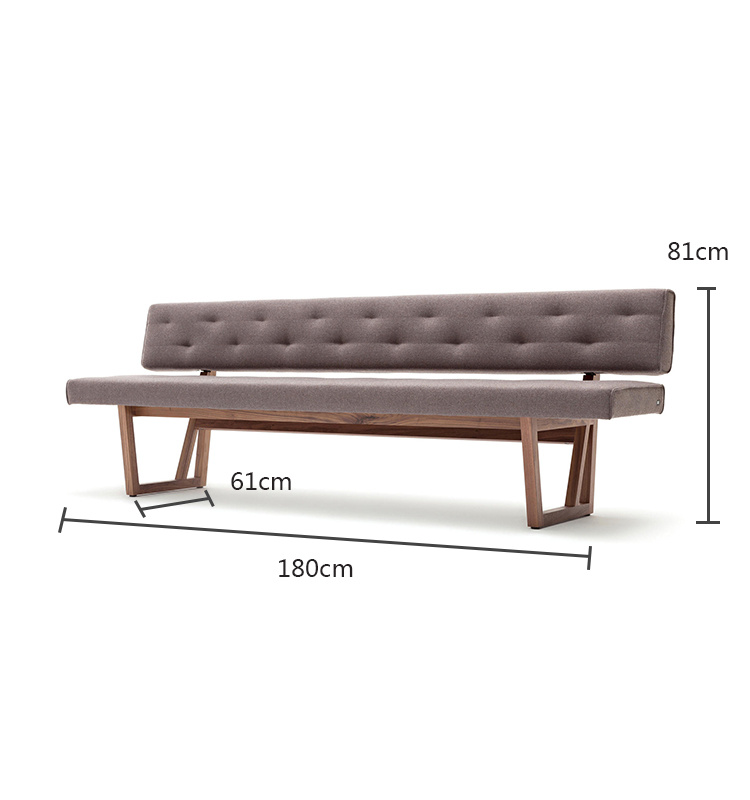 Fashion Design Soild Wood Furniture Home Dining Bench