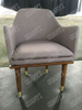 Hot Sale Fabric Polyester Living Wooden Chair
