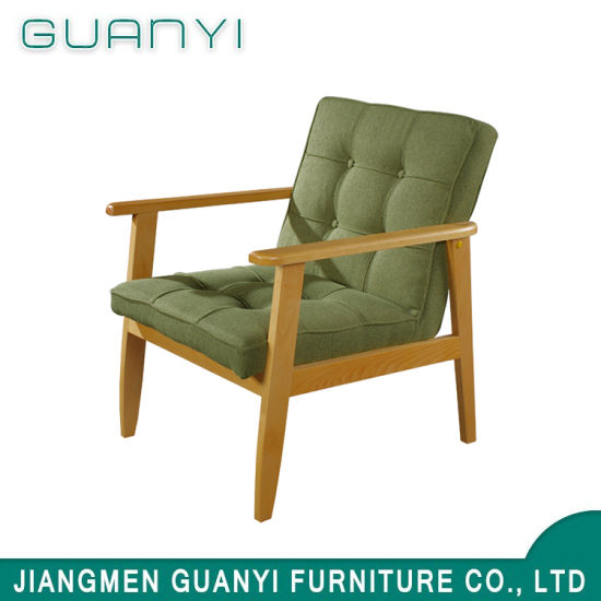 2019 Modern Comfortable Wooden Furniture Sofa Chair