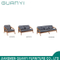 Comfortable Living Room Furniture Fabric Sectional Sofa Set