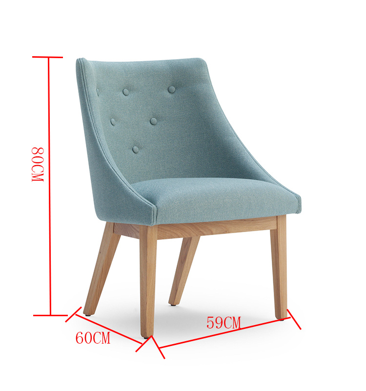 2018 High Bent Wood with Fabric Back Seat Armchair