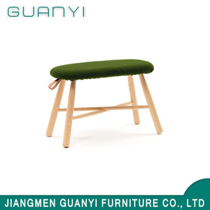 Soild Wood Cushion Furniture Bedroom Stool Leisure Chair