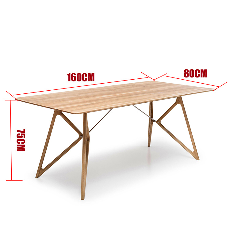 2019 New European Wooden Dining Sets Restaurant Table