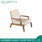 2019 Modern New Wooden Hotel Furniture Leisure Armchair