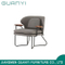 2018 Modern Comfortable Metal Leg Living Room Armchair Hotel Leisure Chair