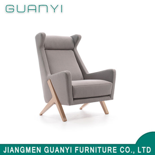 2018 Newest Modern Fabric Wooden Hotel Armchair for Sale