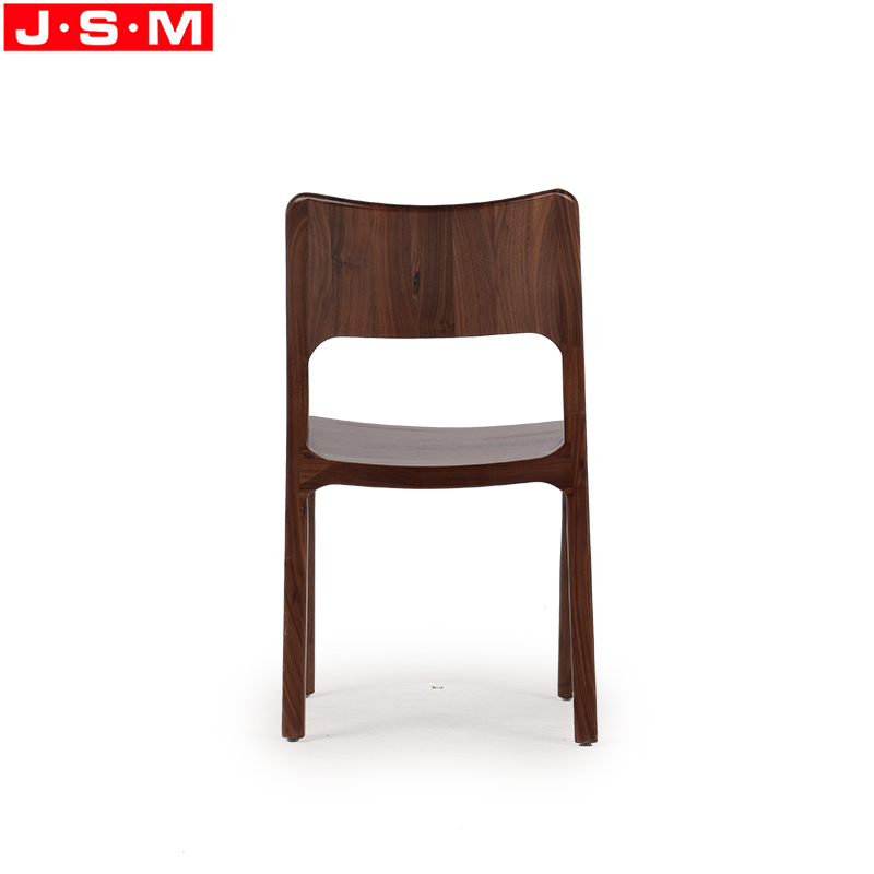 American walnut Upholstered Luxury Living Room Furniture Leisure Dining Chair