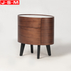 Simple European Style Wooden Bedside Cabinet Modern Bedside Cabinet With Drawers For Bedroom Furniture