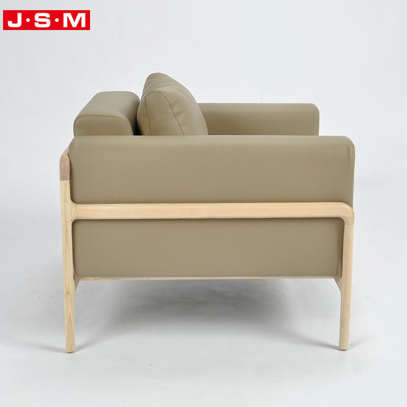 2022 New Design Italiano Wooden Pu Living Room Wedding L Fabric Sofa