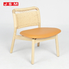 China Supply Office Solid Wooden Living Room Furniture City Leisure Armchair With Wooden Legs