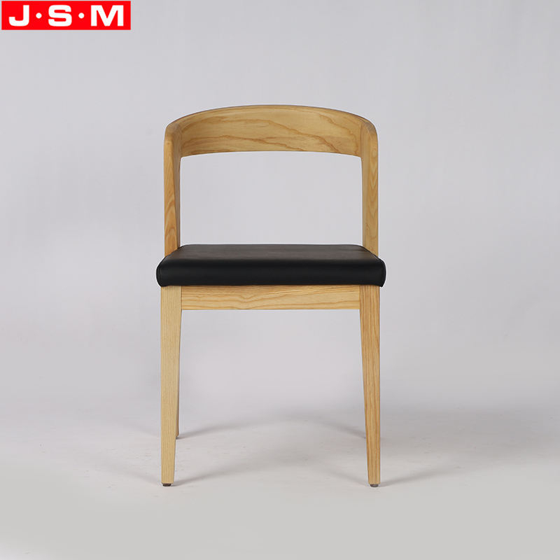 Europe Style Cushion Seat Dining Chair High Quality Timber Wooden Vintage Dining Chair